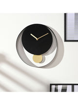 Next Widdop Black Pendulum Wall Clock 30cm- Buy online at McGrocer