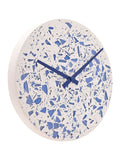 Widdop white porcelain wall clock 27cm, UK version