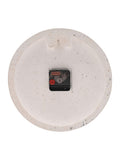 Widdop white porcelain wall clock 27cm, UK version