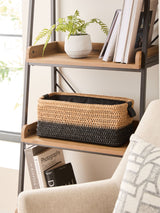 Next Storage Basket Natural Bronx Slimline- Buy online at McGrocer