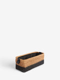 Bronx slimline storage basket natural - British product