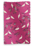 Sara Miller Fuchsia Pink Heron roman blind, 100% cotton, British brand