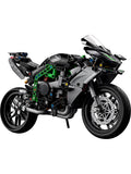 LEGO Technic Kawasaki Ninja H2R motorcycle model 1:8 scale - British product