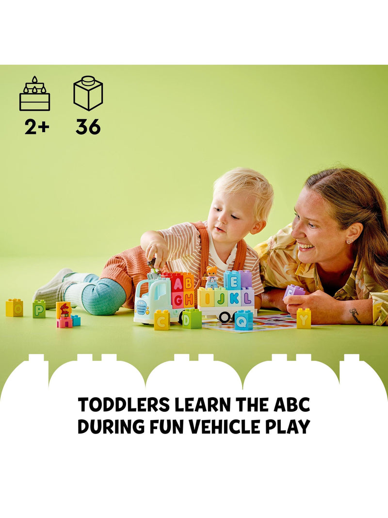 Lego DUPLO Alphabet Truck toddler learning toy, imported from the UK