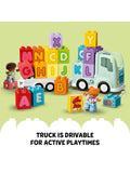 Lego DUPLO Alphabet Truck toddler learning toy, imported from the UK
