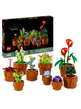 Next LEGO Icons Tiny Plants Botanical Building Set for Adults- Buy online at McGrocer