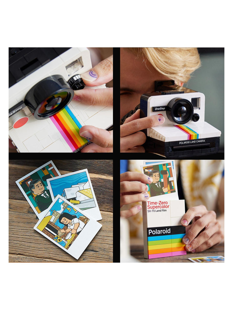 LEGO Ideas Polaroid OneStep SX-70 camera 21345 (British brand)