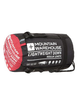 Next Mountain Warehouse Red Camping Extreme Lightweight Down Sleeping Bag- Buy online at McGrocer