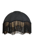 BHS black jaquard lampshade 33cm - British product