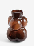 French Connection brown bobble vase 30cm - British product