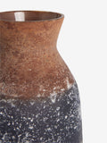 French Connection brown rust effect vase 18cm - British product