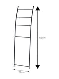Showerdrape black apex towel ladder stand (British brand)