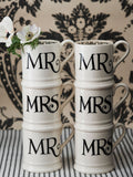 Emma Bridgewater cream black toast mug set 2pk - British product