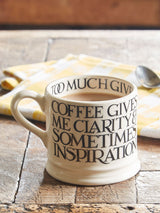 Next Emma Bridgewater Cream Black Toast Small Coffee Mug- Buy online at McGrocer