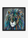 Artko lion framed art print 61.5cm, UK version