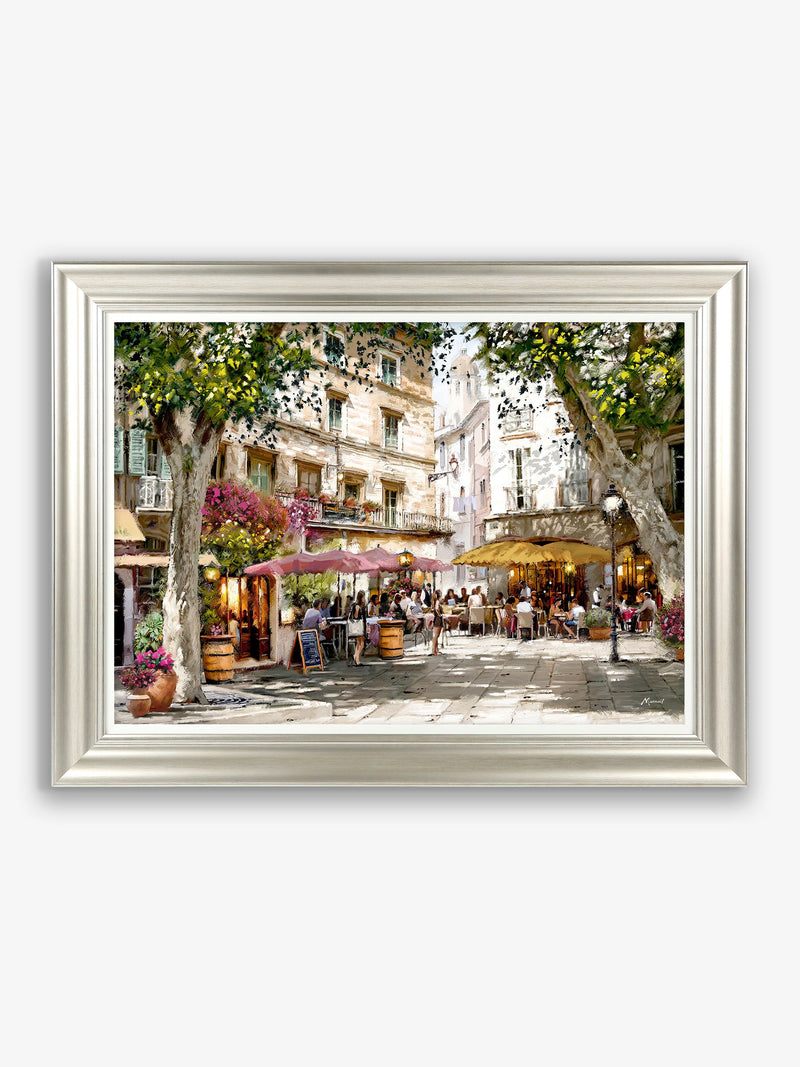 Artko Silver Late Afternoon framed art 71x91cm - British product