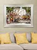 Artko Silver Late Afternoon framed art 71x91cm - British product