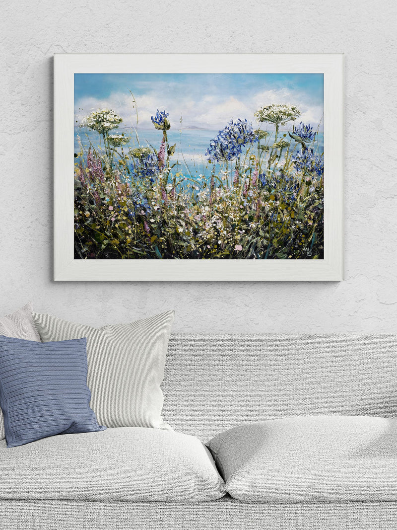 Artko white framed art print 71x91cm British product