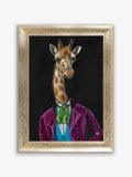 Artko Gold Gerald Giraffe framed art 92x72cm - British product