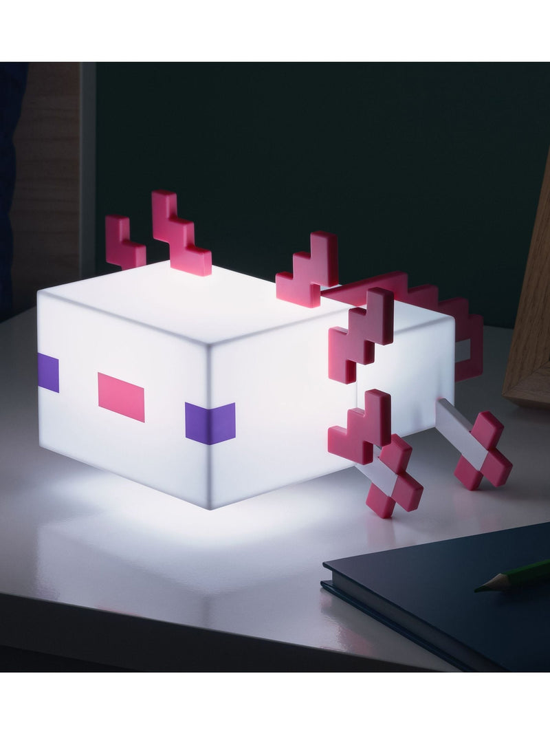 Minecraft Axolotl Light night light 21cm, imported from the UK