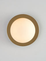 Next Houseof Charcoal Grey Opal Disk Bathroom Wall Light- Buy online at McGrocer