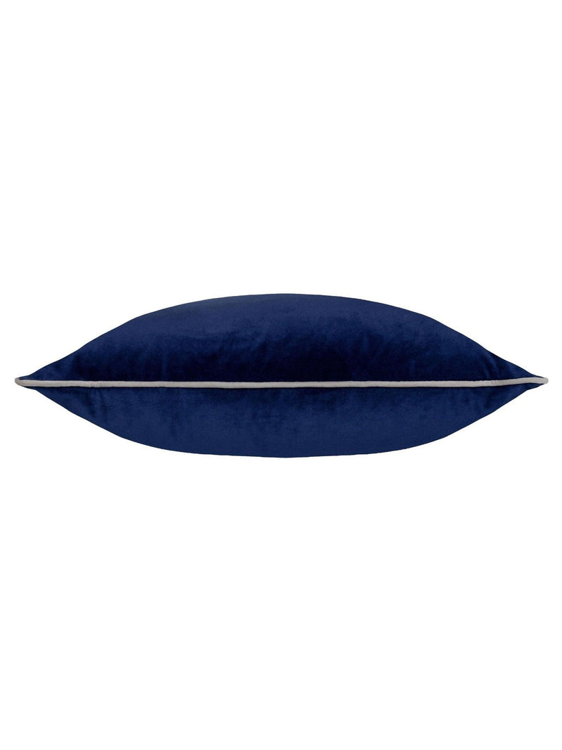 Furn navy velvet cushion cover 45x45cm, UK version
