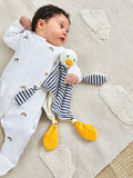 JoJo Maman Bébé personalised duck comforter 32x19cm (British brand)