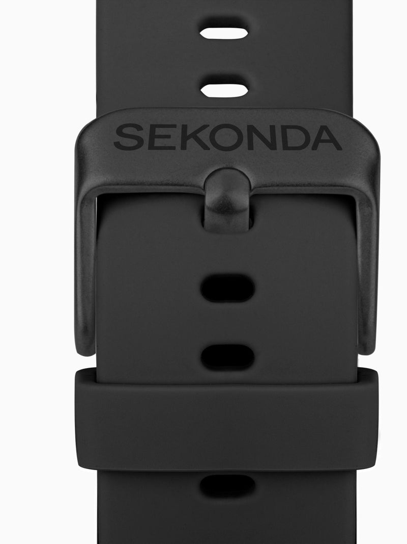 Sekonda Black Motion Plus smartwatch with 36mm case (British brand)