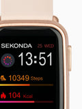 Sekonda Pink Track smart watch 26mm (British brand)