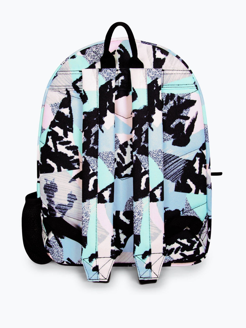 Hype blue pastel abstract backpack 42cm, UK version