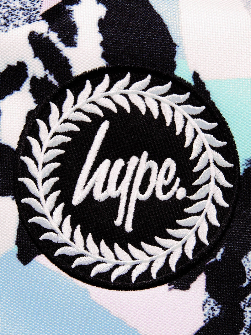 Hype blue pastel abstract backpack 42cm, UK version