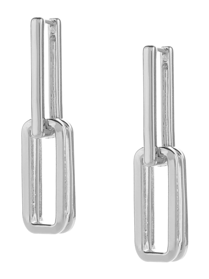 Mint Velvet Silver Link Earrings