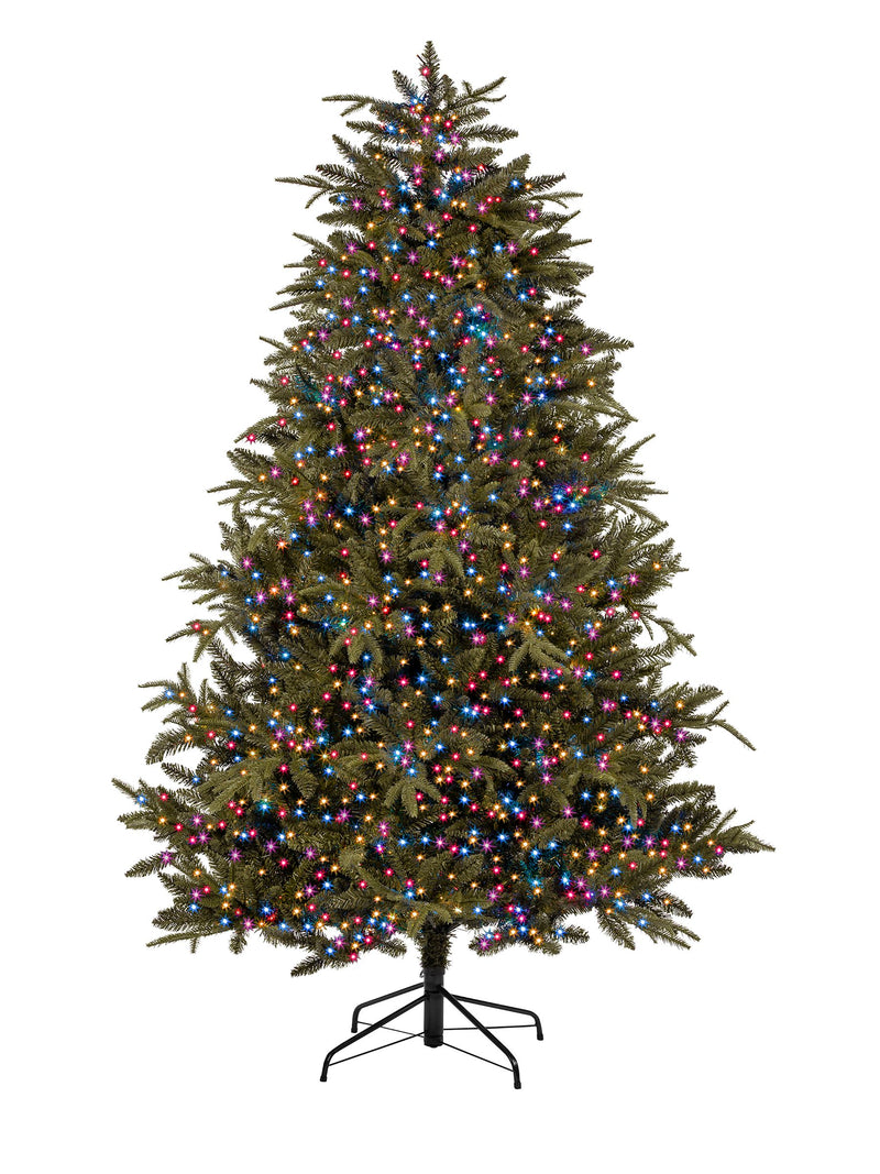 Premier Decorations Ltd Rainbow Pastel Christmas lights 37.5m - British product