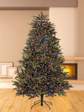Premier Decorations Ltd Rainbow Pastel Christmas lights 37.5m - British product