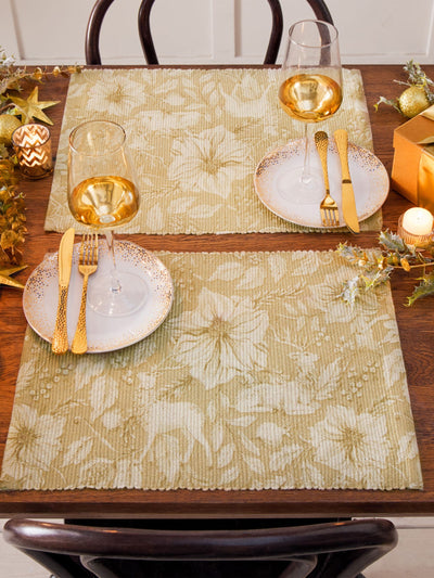 Next Paoletti Set of 4 Gold Stag Table Placemats- Buy online at McGrocer