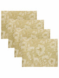 Paoletti gold stag table placemats set of 4, imported from the UK