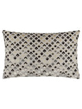 Paoletti Lexington diamond velvet cushion 40x60cm - British product
