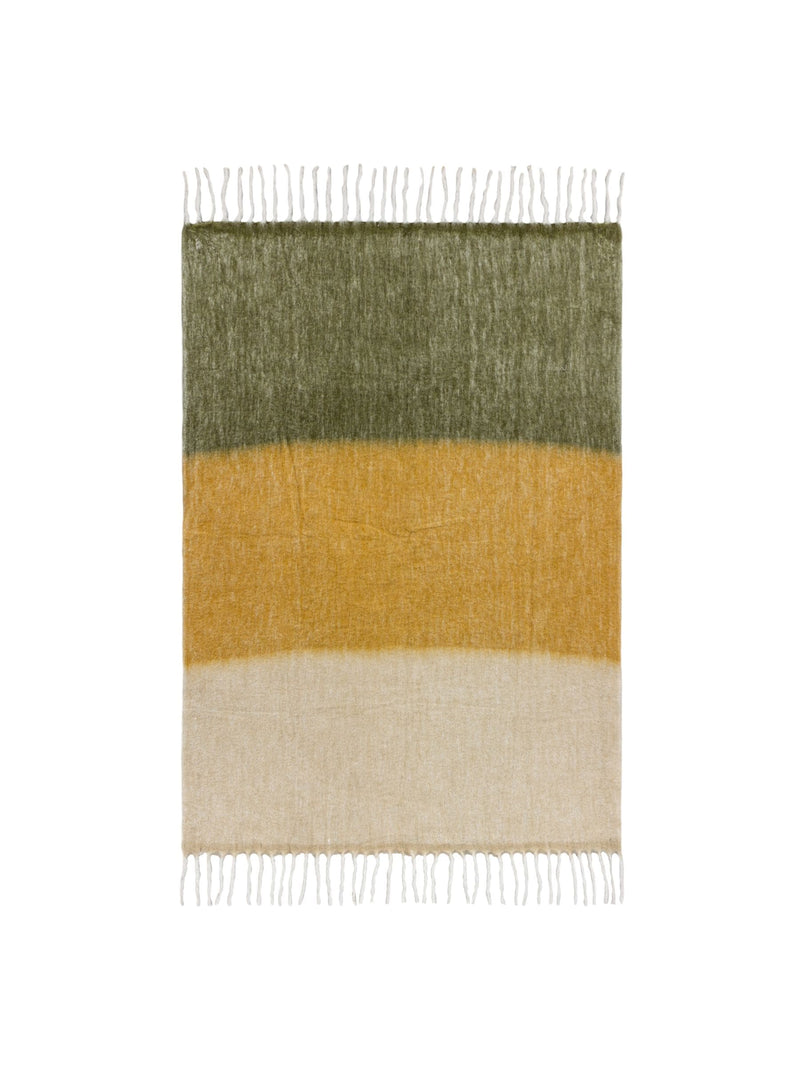 Yard Rawton ombre herringbone throw, UK version
