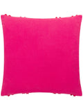 Heya Home pink Archie tufted cushion 45cm - British product