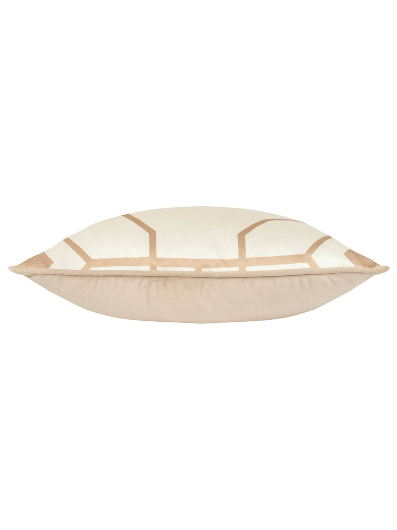Furn Gold Bee Deco geometric cushion (British brand)