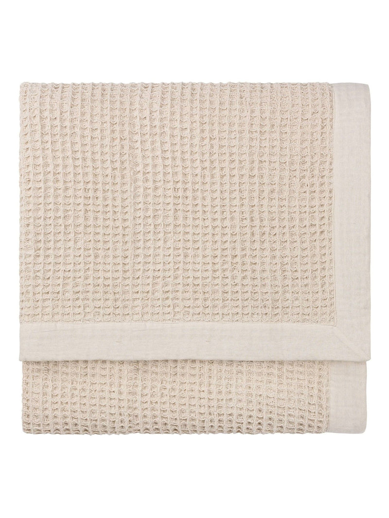 Yard cotton waffle throw 260x240cm - British product