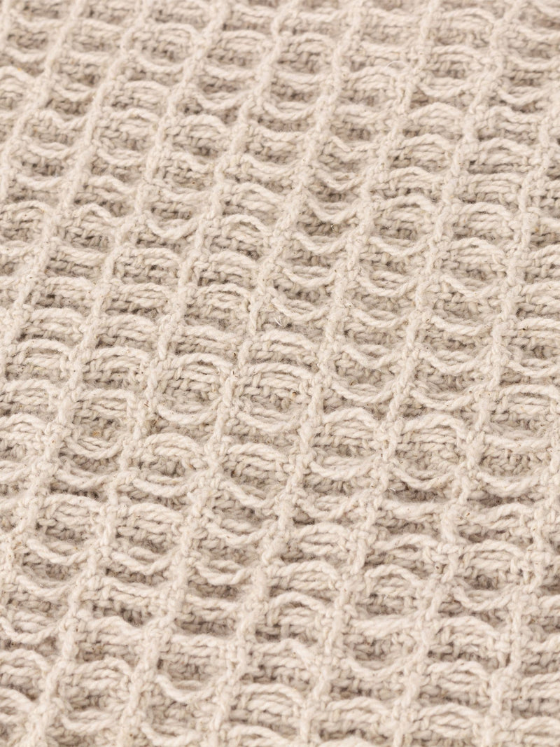 Yard cotton waffle throw 260x240cm - British product
