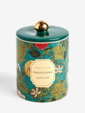 Clarke and Clarke Plum and Vanilla Passiflora fragranced candle - British product