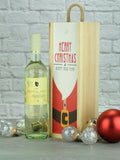 LeBonVin Bianco del Veneto In Christmas Wood Gift Box