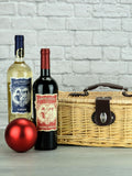 LeBonVin Amoruccio wine hamper with Sangiovese-Primitivo and Vermentino 2x 750ml, UK version