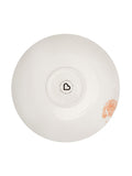 BlissHome Pink Creatures large serving dish with prawns design 36cm diameter - British product