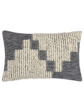 HÖEM Blue Himal Knot Cushion 50x30cm - British product
