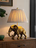 Nina Campbell brass elephant table lamp 45cm - British product
