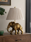 Nina Campbell brass elephant table lamp 45cm - British product