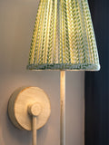 Nina Campbell Larch wall light Green/White 37cm - British product